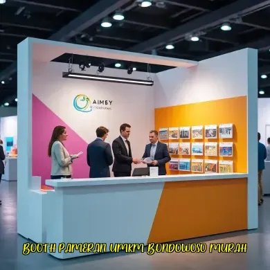 booth pameran umkm bondowoso murah